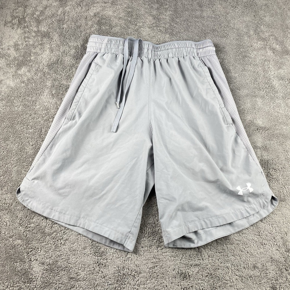 Under Armour Athletic Shorts Mens Medium Gray